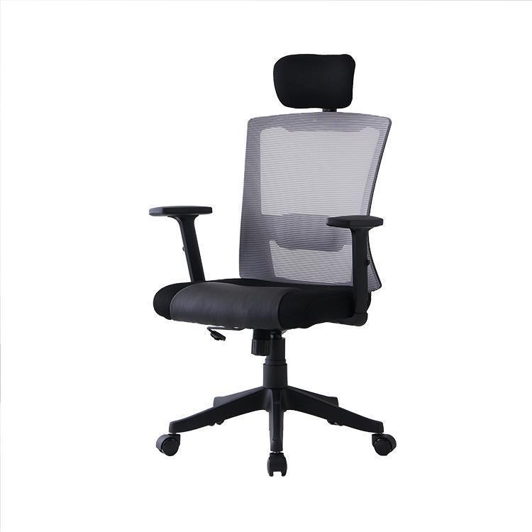 YH-5701H メッシュ ハイバックオフィスチェア GY/BK