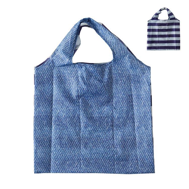 IL209 Eco-Bag Denim/Nボーダ
