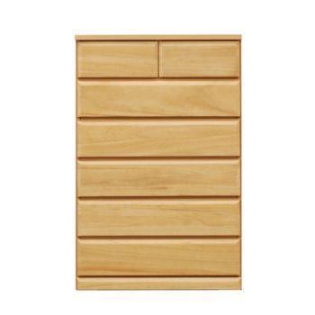 シリウス　ハイチェスト　80cm　6段　NA