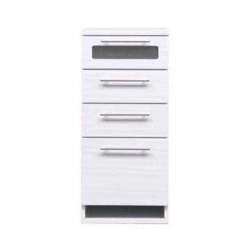 シャトー チェスト 45cm 4段 WH