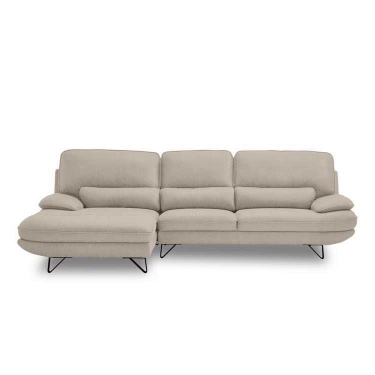 ムラーノ カウチソファ Rタイプ PLT:プラチナGY 240