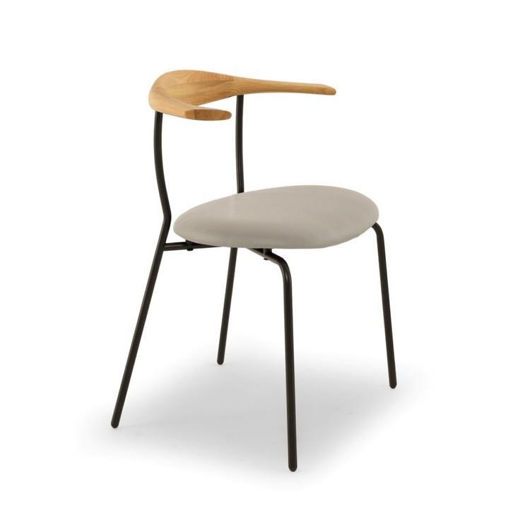 リリ ダイニングチェア ステンレス LBR