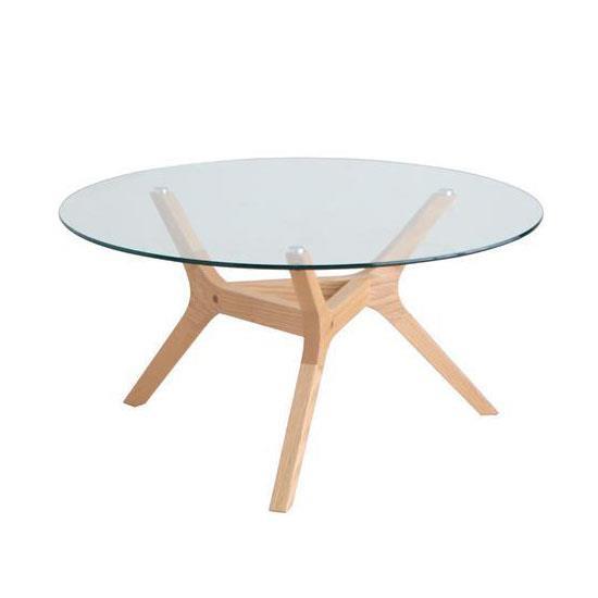 アモール　ガラステーブル　NA　80cm