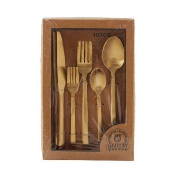 DK192  カトラリー  10PCSｾｯﾄ  GO