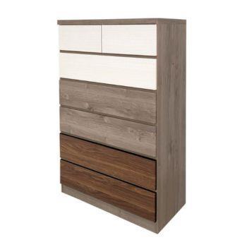 ミーモ　ハイチェスト　80cm 6段