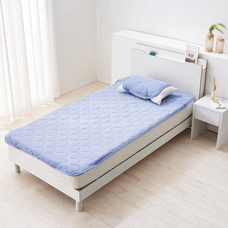 もちひや　冷感敷パッド　SD　BL