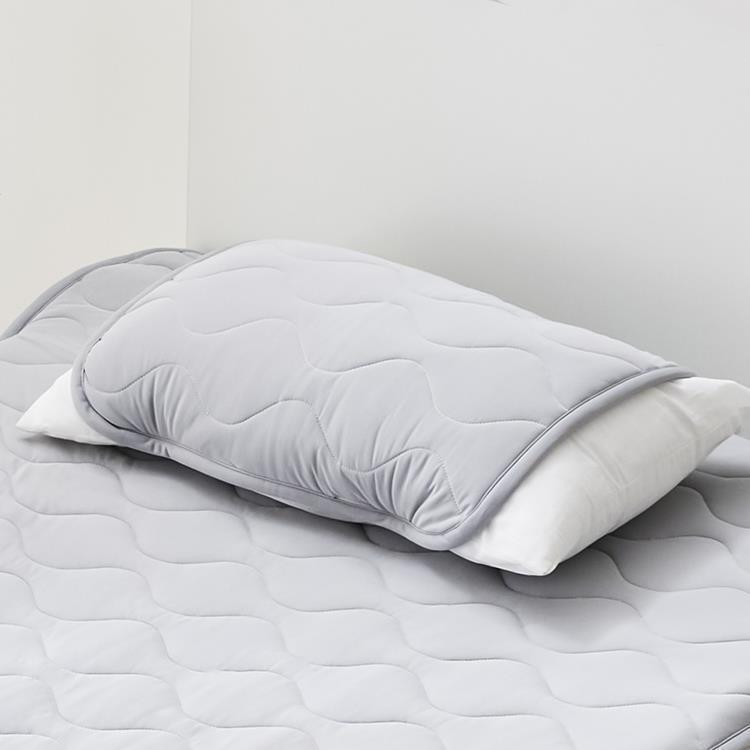 もちひや　冷感枕パッド　45×50　GY