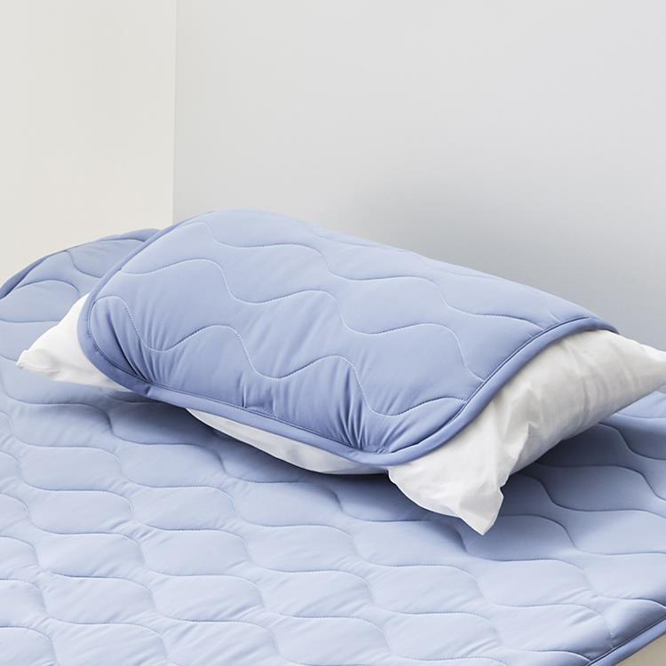 もちひや　冷感枕パッド　45×50　BL