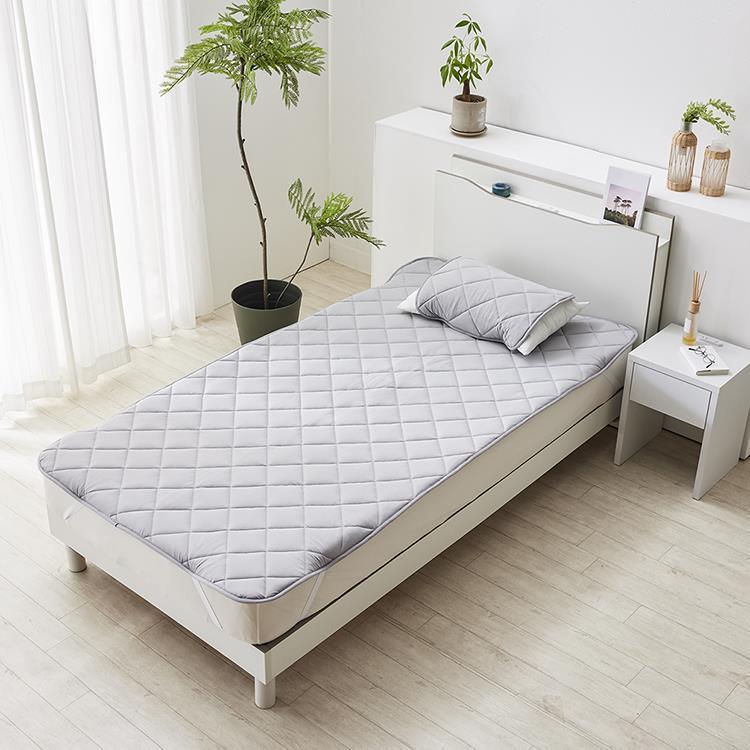 さらひや　冷感敷パッド　S　GY