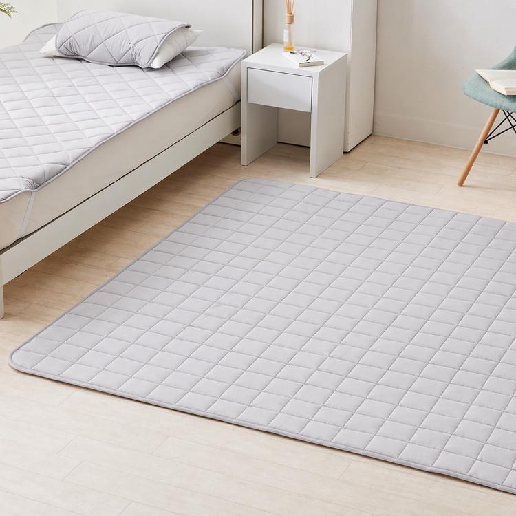 さらひや　冷感ラグ　190×240　GY