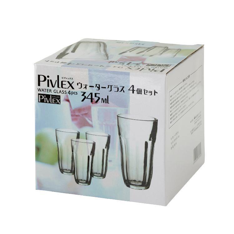 ピブレックス　ウォーターガラス　4P