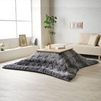 ファンシー ライト こたつ薄掛け布団 190×190 GY