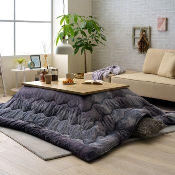 ファンシー ライト こたつ薄掛け布団 190×240 GY