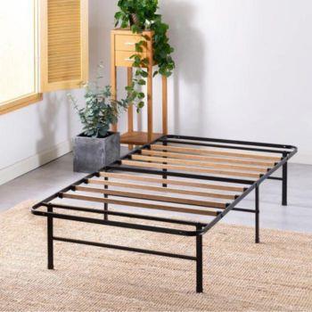 竹すのこ パイプベッドフレーム S