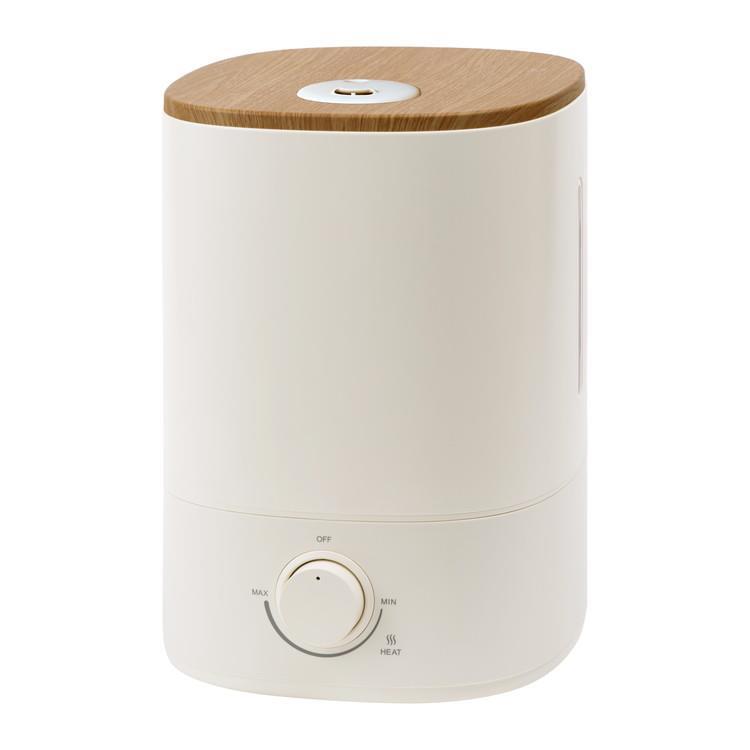 大容量ハイブリッド加湿器 ウッドモイスト アイボリー HB-T2684