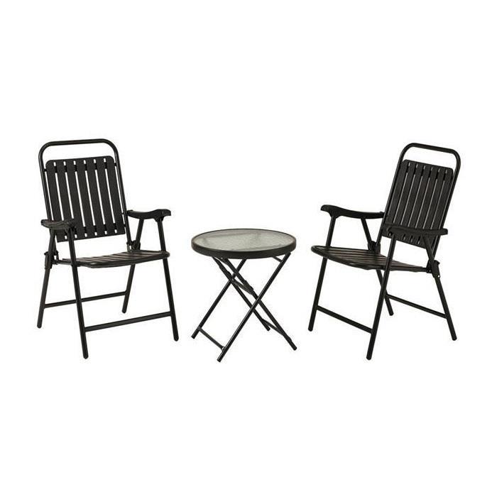 LGS-4681S-BK　ガーデン３点セット