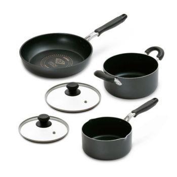 DCI-FP5S IH対応　ダイヤモンドコート　５点セット　BK