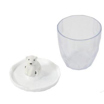 流氷 そうめん猪口・薬味入 しろくま D-6797