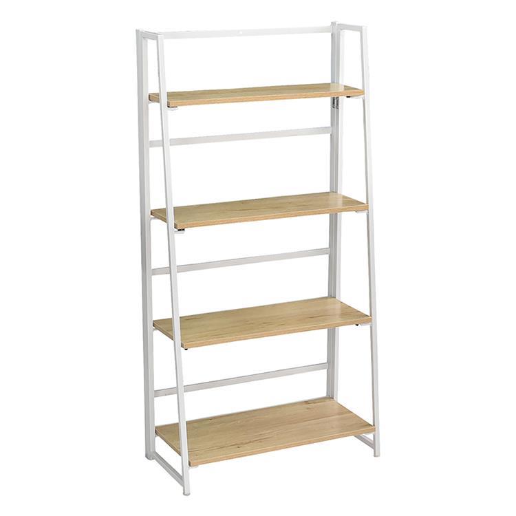 ギミック　折りたたみラック　4段 WH/NA